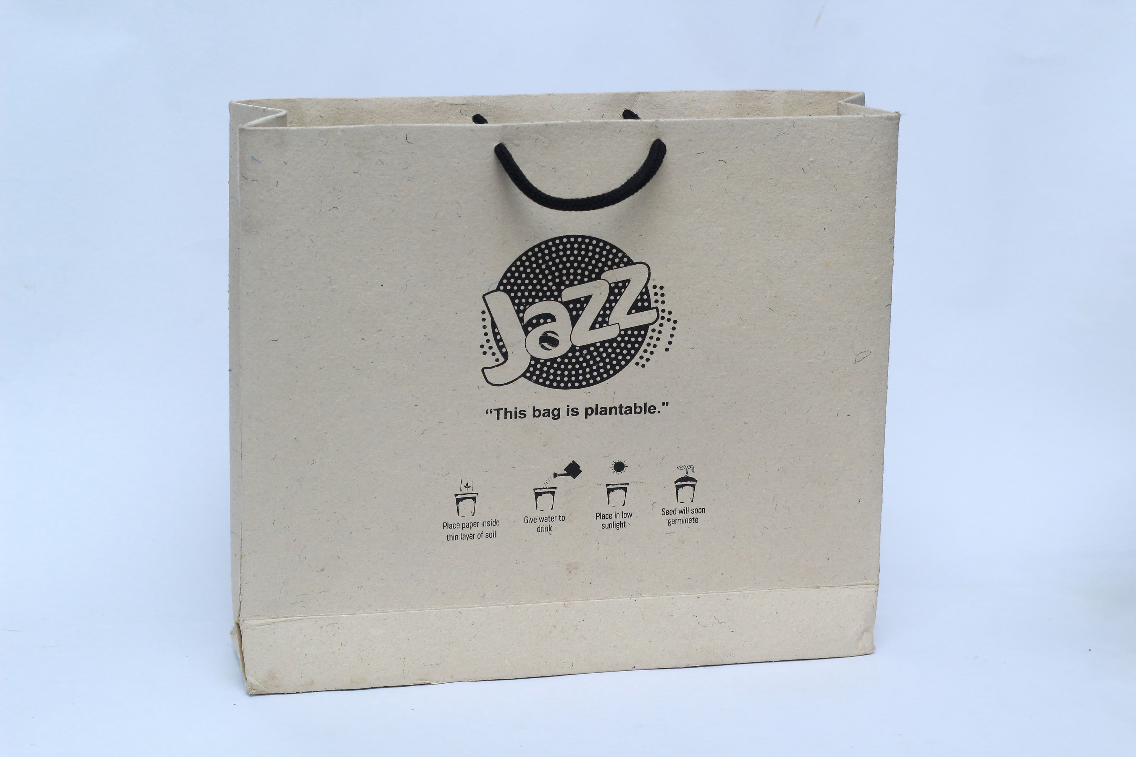 Branded Kraft Shopping Bags