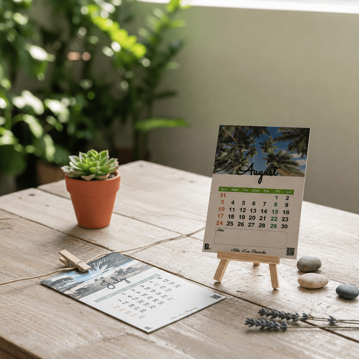 Plantable Desk Calendar