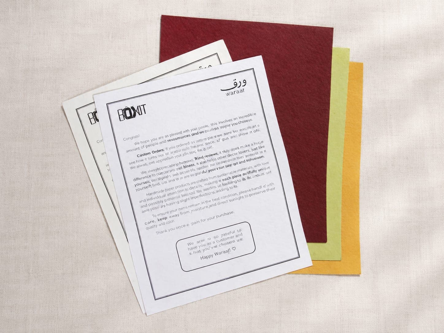 Seed Paper A5 Pack (25 sheets)
